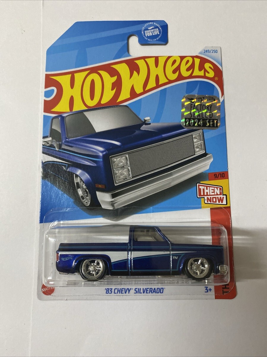 ホットウィール　'83 CHEVY SILVERADO スーパートレージャハント Hot Wheels SUPER TREASURE HUNT '83 Chevy SilveradoFactory