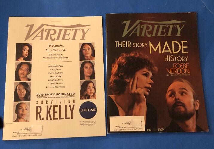 VARIETY Advertisement magazines lot Of 2 Issues NEW July 23, 30,  2019