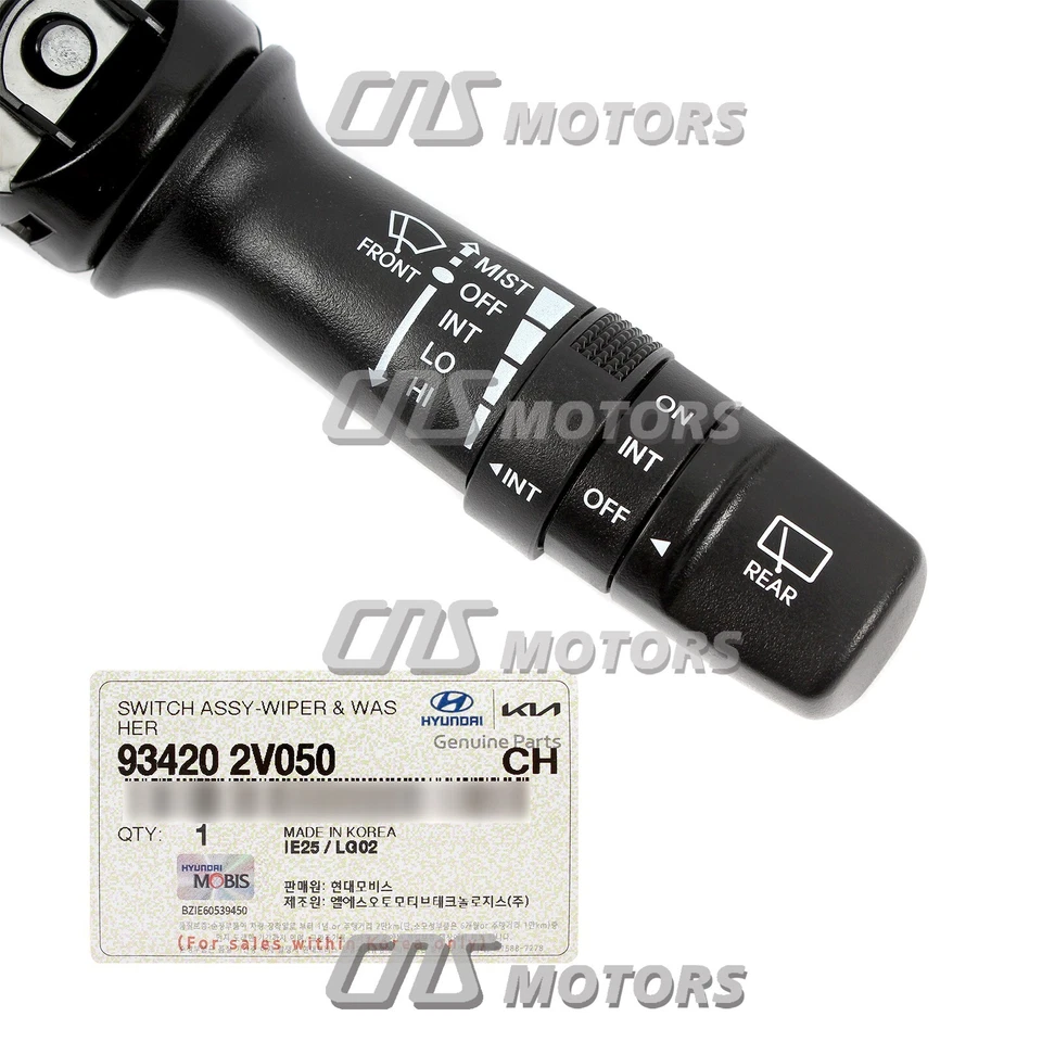 ⭐OEM⭐ Wiper & Washer Switch for Forte Koup Forte5 Rio Sorento Soul 934202V050 Foto 4 de 4