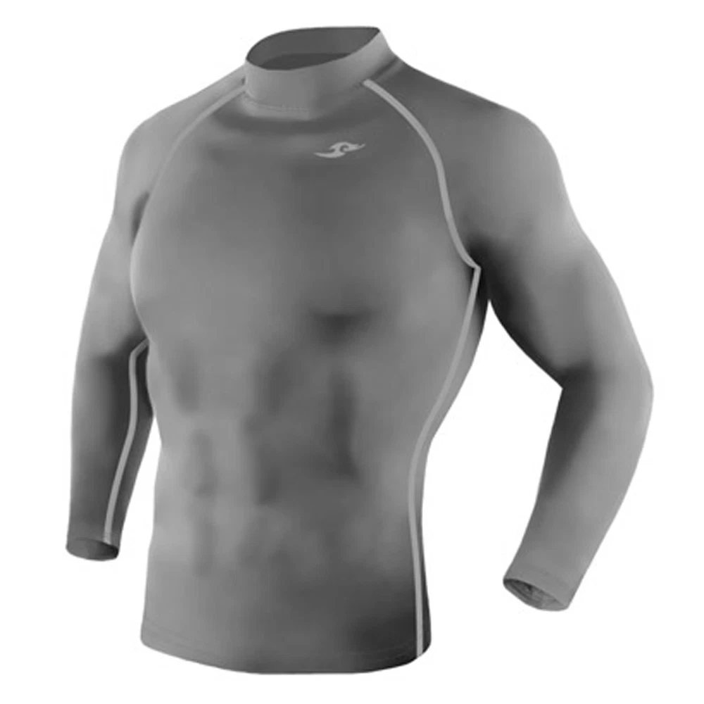 T-shirt Compression Homme Take Five Manches Courtes - Noir L - Armée Coréenne ROKA