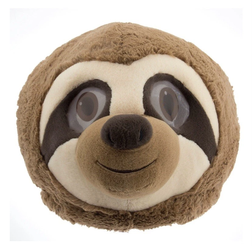 DANDEE Dan Dee Big Greeter Peluche Perezoso Mascota Disfraz Cabeza Maskimal Usado en Excelente Condición Enmascarado Foto 2 de 4