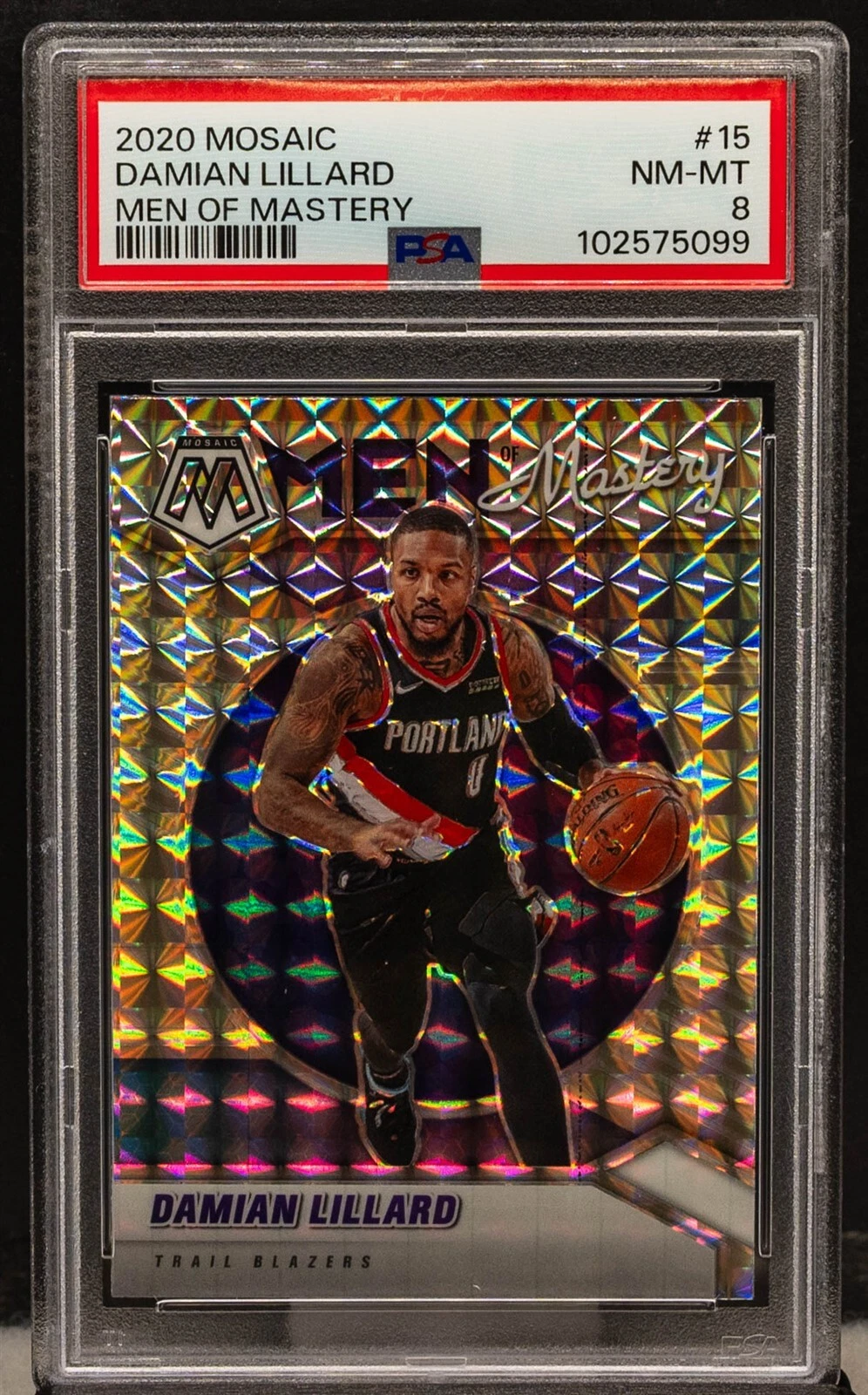 Damian Lillard trading card
