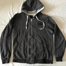 G-STAR RAW KARTER HOODED VEST SWEATER ZIPPED PULLOVER LARGE SIZE EU - MEDIUM US