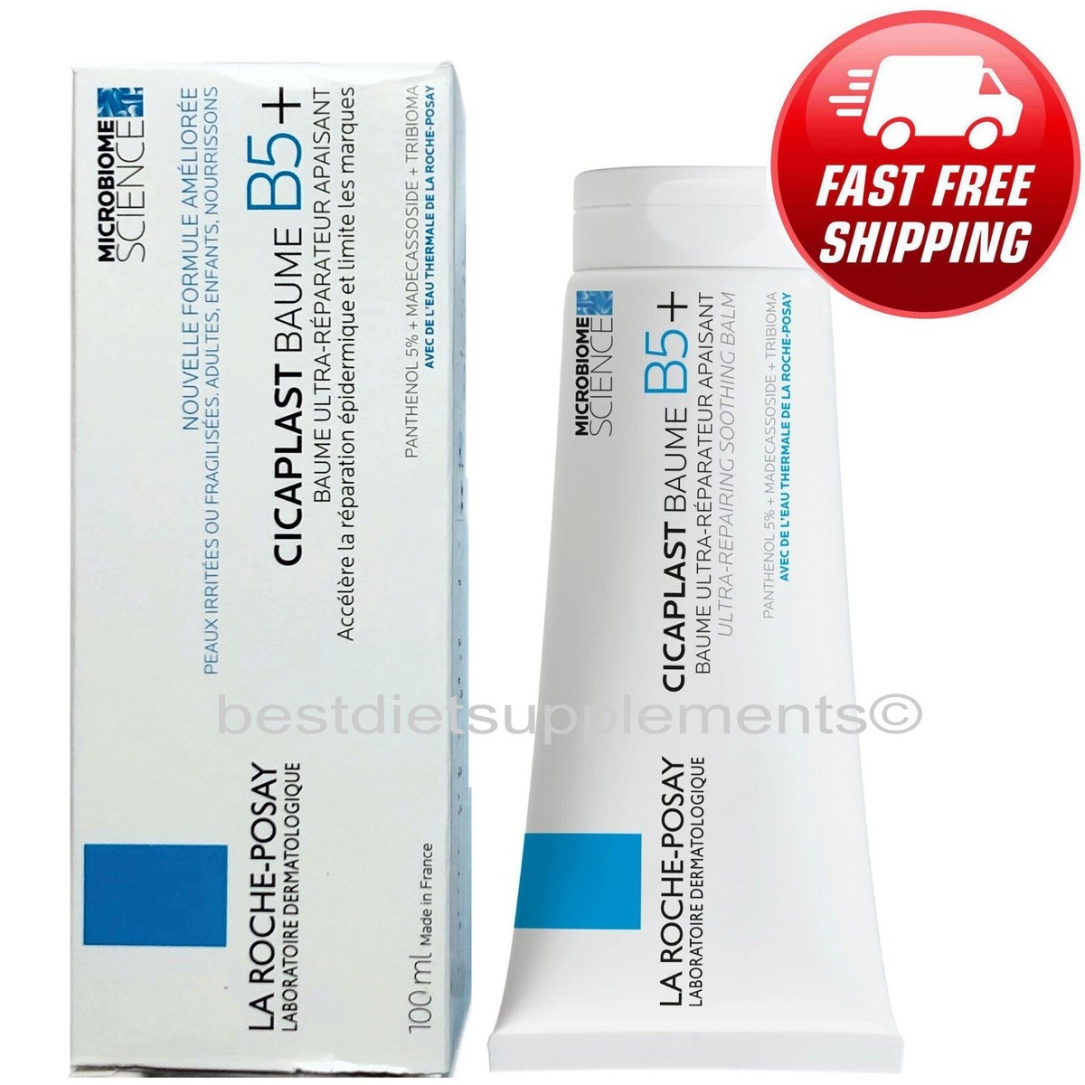 LA ROCHE-POSAY CICAPLAST BAUME B5+ 3個セット La Roche Posay Cicaplast Baume B5+ Ultra-Repairing Soothing