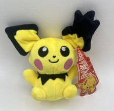 Pichu Spiky Ear Pokemon Center Pokedoll 2008 Plush Toy Doll Japan FREESHIPPING