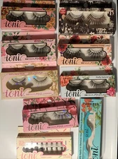 NIB IONI ❤️ Glam 3D Faux Mink Lashes Fluffy Variety Lot 8 Boxes