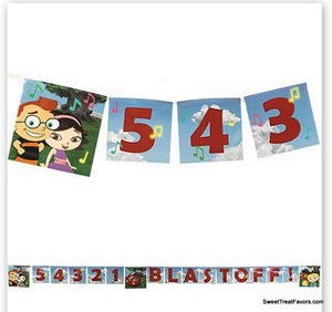 Little Einsteins Birthday Banner Poster Decoration Party Supplies