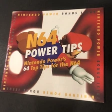 n64 power tips cheat book