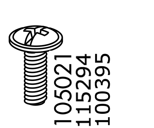 3x IKEA METRIC SCREW FLAT M4 9mm Steel Part 115294 100395 105021 eBay