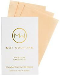 Mai Couture Skin Care Makeup Lightly Powdered Foundation Face Glow Paper x50 - Picture 4 of 4