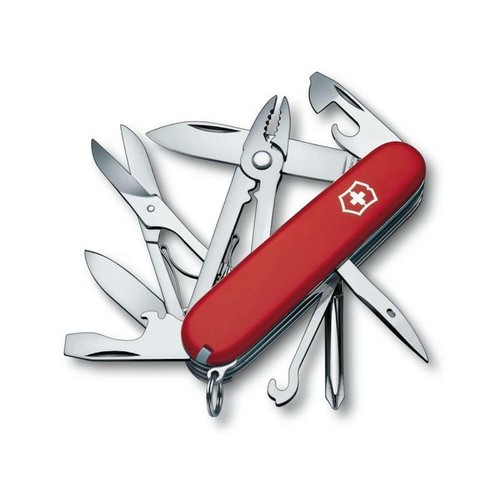 Victorinox Deluxe Tinker Pocket Swiss Army Pocket Knife | 17 Functions - Picture 1 of 2