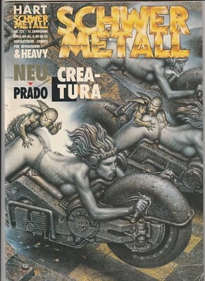✪ SCHWERMETALL 121, Alpha 1990 COMICHEFT Z1/1- *Fantasy *Erotik *Science Fiction - Bild 1 von 3