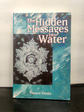 The Hidden Messages in Water By Masauro Emoto Illustrated Excellent Condition
