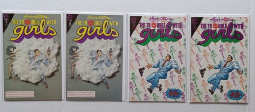Epic Comics Heavy Hitters The Trouble With Girls. #3, #3, #4 #4. - Foto 1 di 1