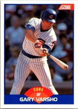 1989 Score Baseball 604 Gary Varsho