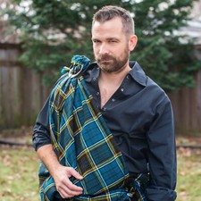 Traditional Premium Cotton Jacobite Kilt Shirt - Made in Scotland