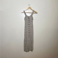 SALE! Brown Japna Cheetah Button Down Sundress Size XS EUC