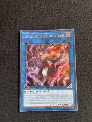 Unchained Soul Lord Of Yama MP24-EN101 Misprint Secret Rare
