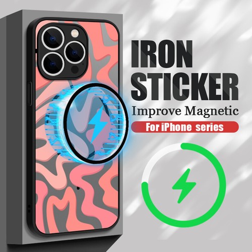 Funda Magnética Especial para iPhone 16E 16 Pro Max 15 14 Plus 13 12 Magsafe - Imagen 5 de 19