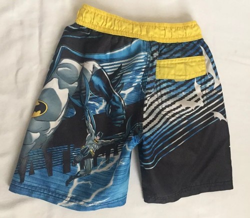 Batman The Dark Knight Swim Trunks - Child’s Size 4 - Picture 2 of 3