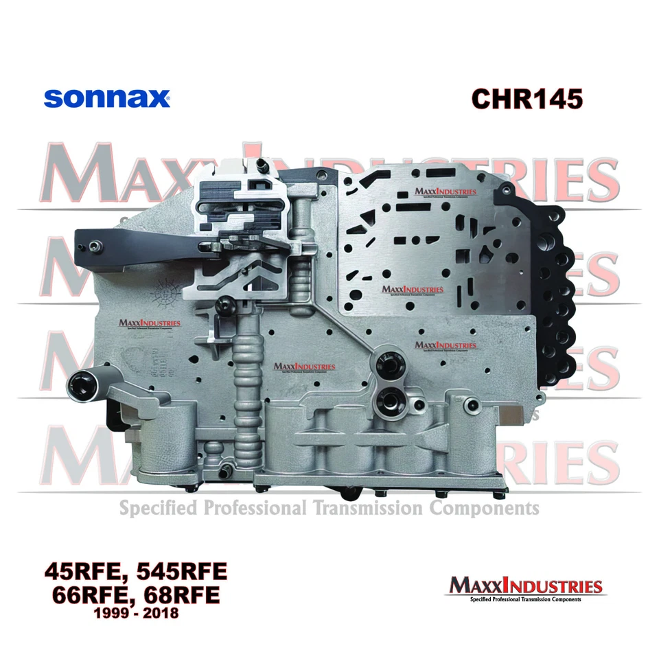 Cuerpo de válvula de transmisión 45RFE 545RFE 68RFE remanufacturado Sonnax CHR145 1999+ Foto 2 de 3