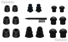 NICKSTON N-3 Assorted Eartips for In Ear Earphones with 4.9mm - 6.3mm Attachment