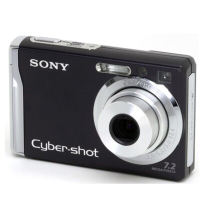 Sony Cyber-Shot DSC-W80 7.2MP Digital Camera 3x Zoom -Tested