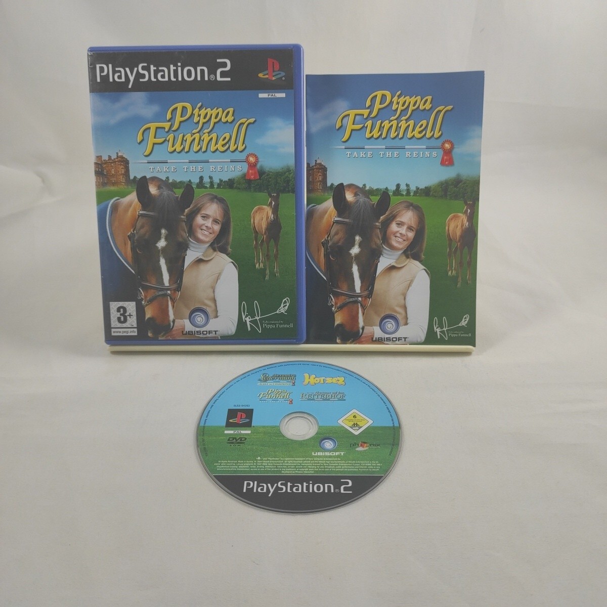 PIPPA FUNNELL TAKE THE REINS PlayStation 2 PS2 game with manual