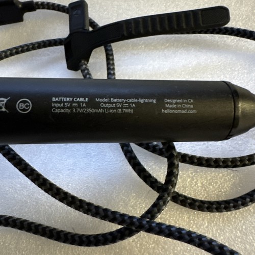 Nomad Battery Cable 1.5 M 5 ft. Integrated Battery 20 AWG with Box - Picture 3 of 7