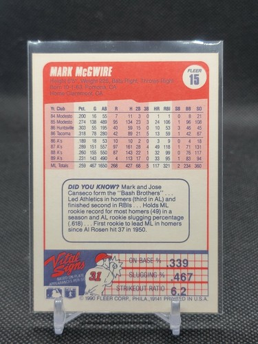 Mark McGwire *Choose Your Cards* Inserts Parallels (Updated 2/18) - Picture 7 of 47