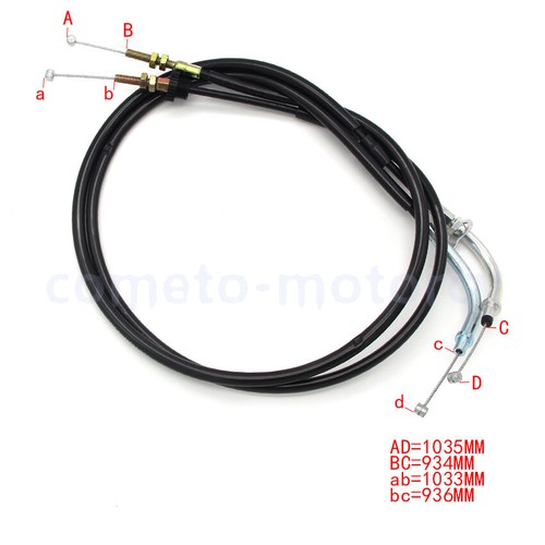 Throttle Cable Fit for Yamaha 51D-F6311-01 YBR125ED YBR125 1S4-26311-00 YBR250 - Picture 2 of 7