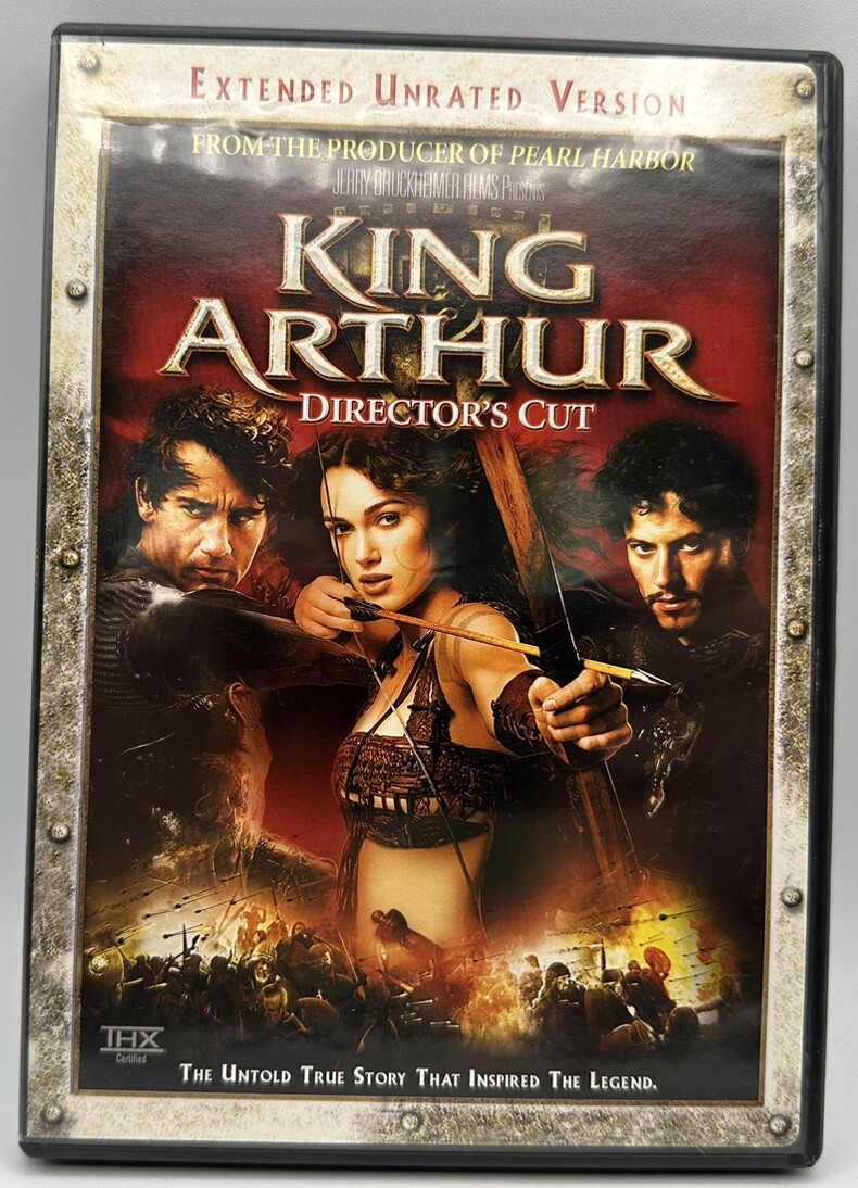 King Arthur DVD Widescreen Director’s Cut Clive Owen Keira Knightley 2004