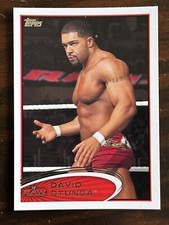 2012 WWE David Otunga #69 RAW Superstar Topps Wrestling Card 1D04