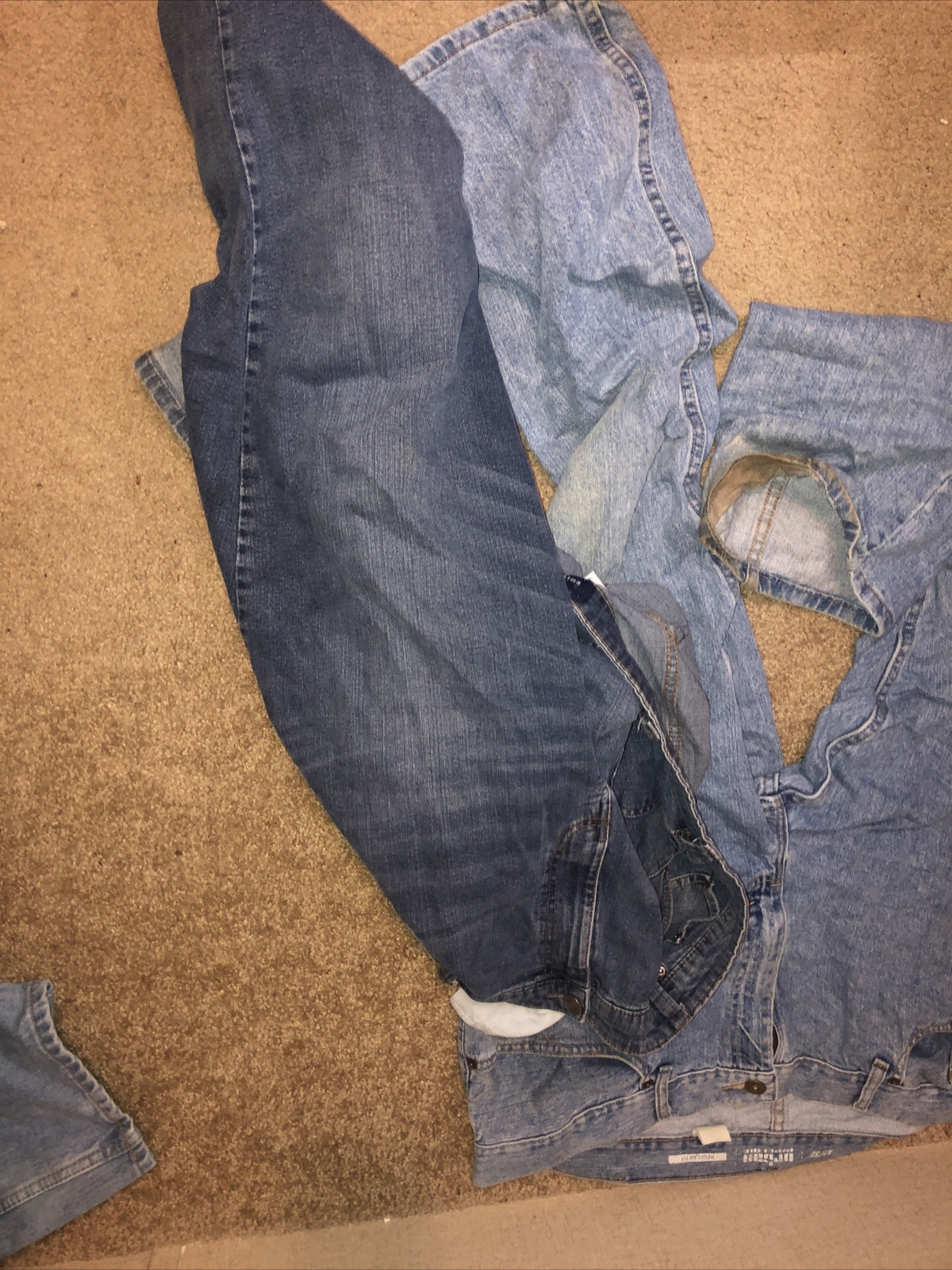 Lot Of 7 Jeans 42 42x32 Scandia Woods Urban Pipeline Basic Edition 46x30 Haggar