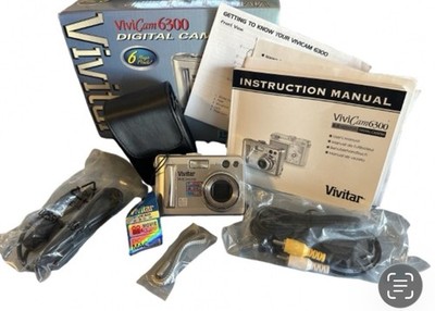 Vivitar ViviCam 6300 Digital Camera 6 MP New In Box, Never Used