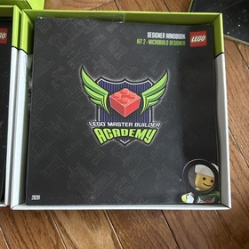 3 LEGO Master Builder Academy: Space Designer (20200) Complete With Book MBA Kit