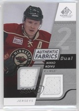 2008-09 SP Game Used Edition Authentic Fabrics Dual Mikko Koivu #AF-KO 0v1