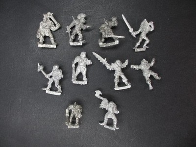 Citadel Games Workshop Warhammer Fantasy Chaos Thugs Marauders Metall 80er