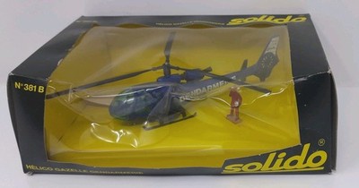 Solido No.381 B Diecast Model Helicopter. Helicopter Gazelle