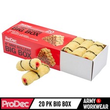 20 x ProDec 4" Inch /100mm Tiger Medium Pile Mini Paint Roller Refills Big Box