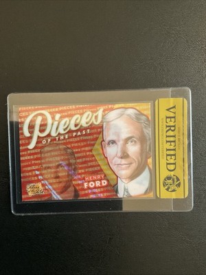Henry Ford - 2021 Super Products Pieces of the Past #115 Orange