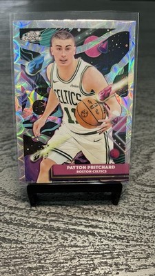 Topps Chrome Cosmic 2026 Payton Pritchard Refractor Card