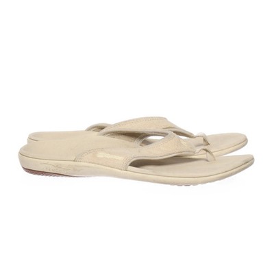 Spenco, Flip Flops, Größe: 40, Beige, Damen #ezS