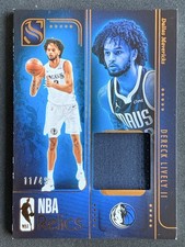 Dereck Lively II 2024-25 Panini Silhouette Nba Relics Jersey Bronze /49 #REL-LIV