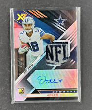 1/1 2022 Panini XR Jalen Tolbert NFL Shield Rookie Auto