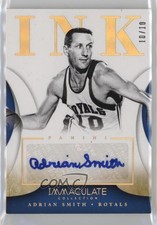 2013-14 Panini Immaculate INK Gold 10/10 Adrian Smith #42 Auto 00ws