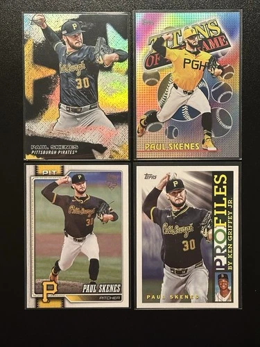 2026 Topps Series 1 - Paul Skenes LOT(4 Cards) SMLB+TOTG+Profiles+Base