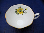 Vintage Royal Albert Tea Cup & Saucer - Yellow Flowers - Embossed Rim - Lovely — photo 5