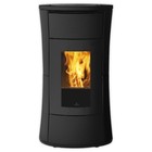 Edilkamin Pelletofen | CHERIE 9+ EVO TOP | 9 kW | Stahl dunkelgrau