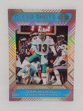 2020 Panini Illusions Clear Shots Blue #13 Dan Marino /299 - Dolphins